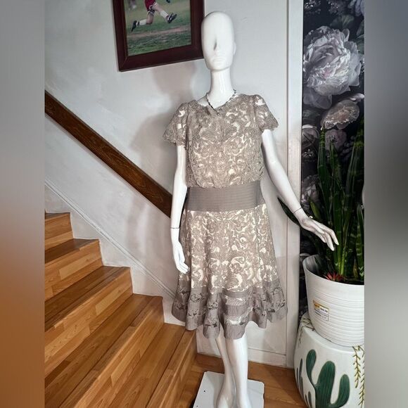 BHLDN TADASHI SHOJI ARIANA DRESS/ size 14 - Picture 4 of 8